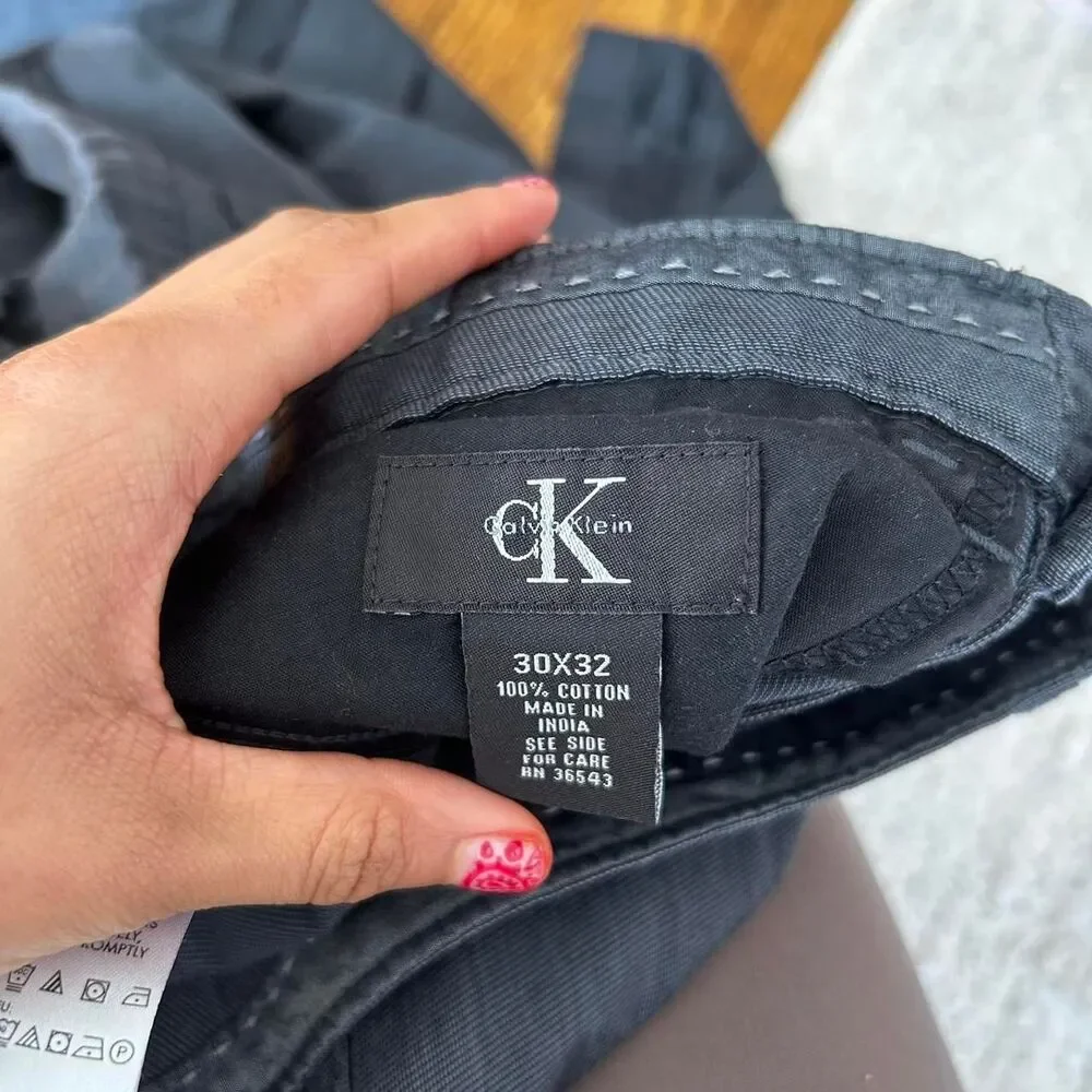 Calvin Klein Grey Slacks/ Pants/Trousers